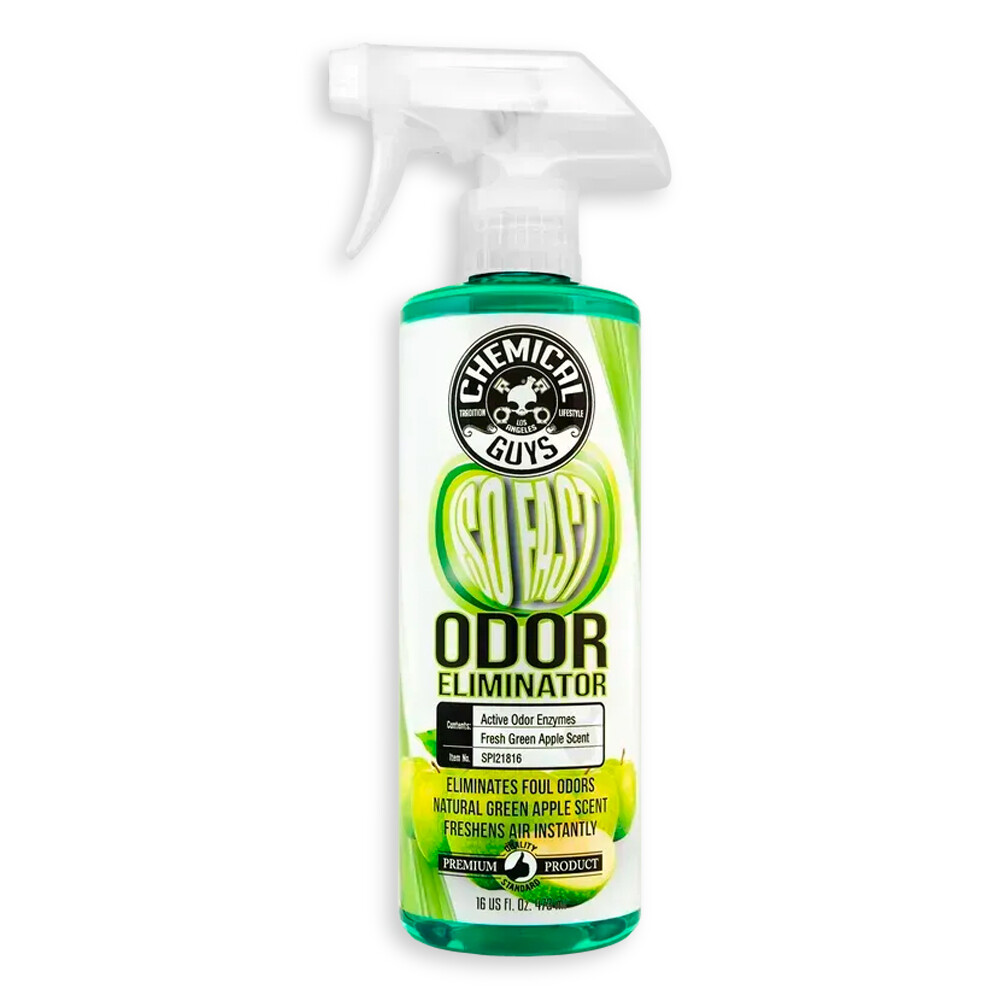 Нейтрализатор поглинатель паха зеленое яблоко So Fast Odor Eliminator Green Apple Scent - 473мл Нейтрализатор поглинатель паха зеленое яблоко So Fast Odor Eliminator Green Apple Scent - 473мл