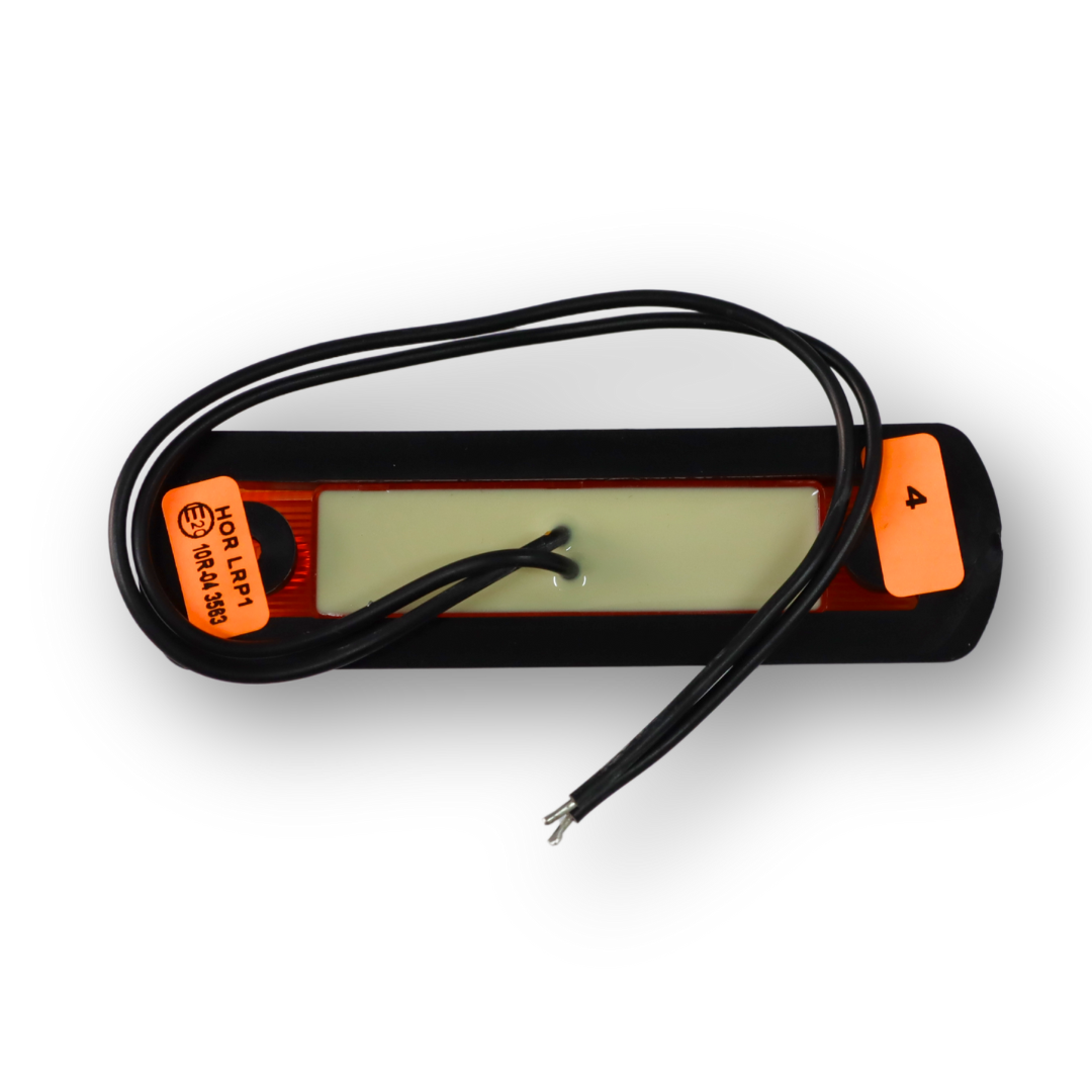 Габаритный фонарь передний LED желтый 100x26 12/24V HORPOL Габаритный фонарь передний LED желтый 100x26 12/24V HORPOL