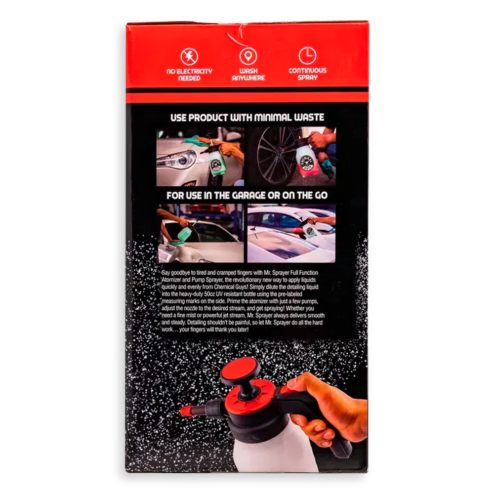 Распылитель помповый полнофункциональный Mr. Sprayer Full Function Atomizer and Pump Sprayer Распылитель помповый полнофункциональный Mr. Sprayer Full Function Atomizer and Pump Sprayer