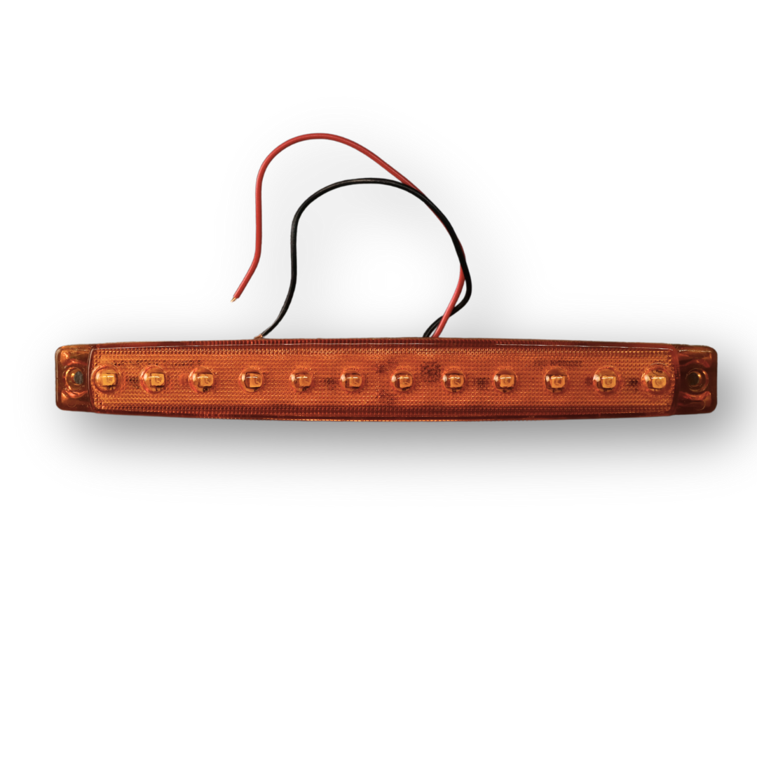 Фонарь габаритный LED 12 желтый