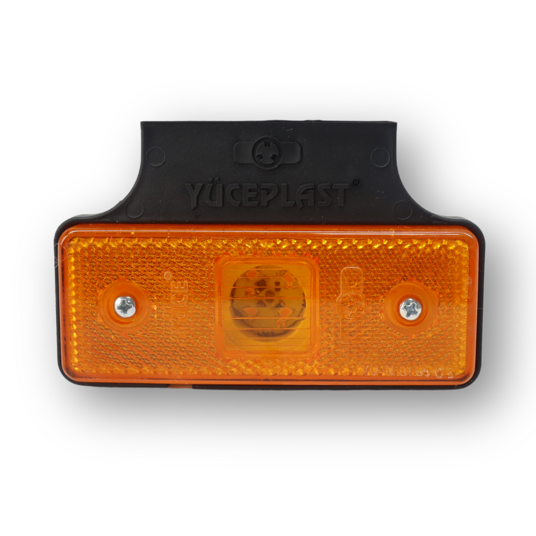Фонарь габаритный "гирлянда" LED желтый-YP-48 (закрытая)