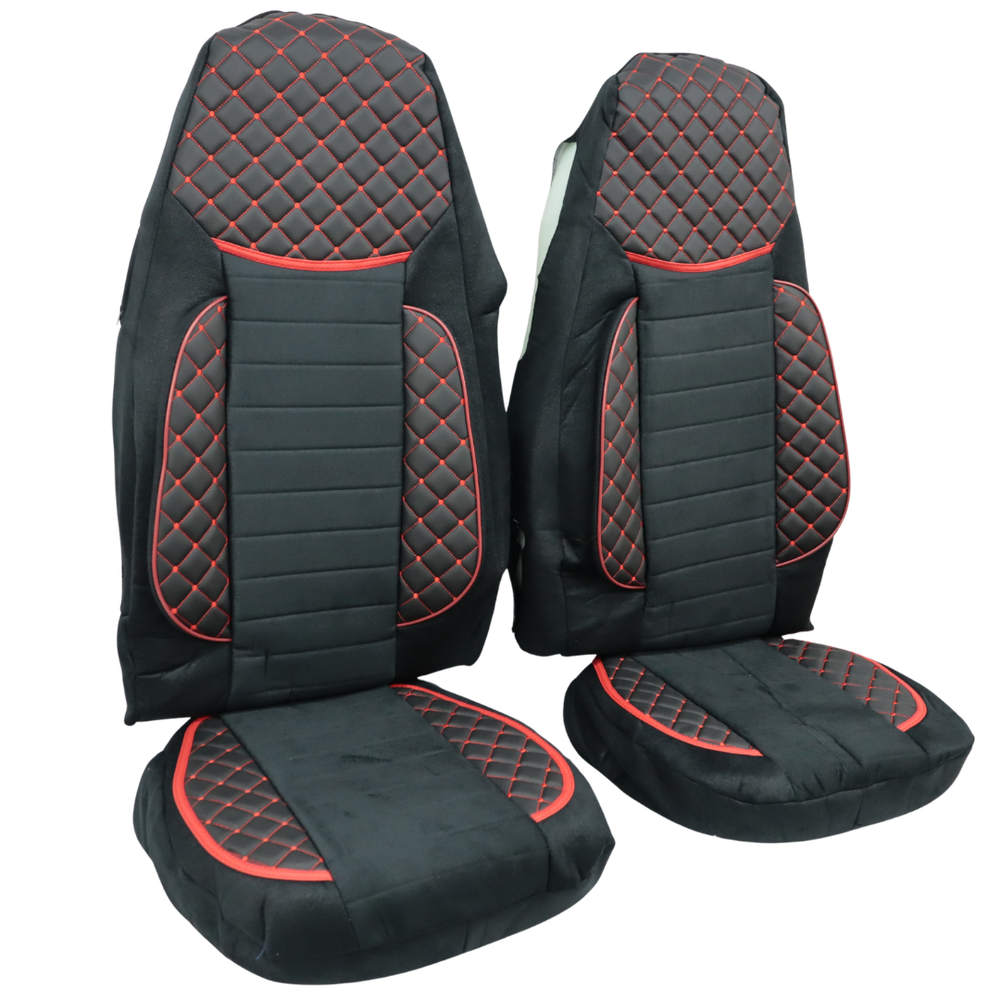 Чехол на сиденья KILIFI VOLVO FH FM (2014-...) (2 ременя) Чёрн.