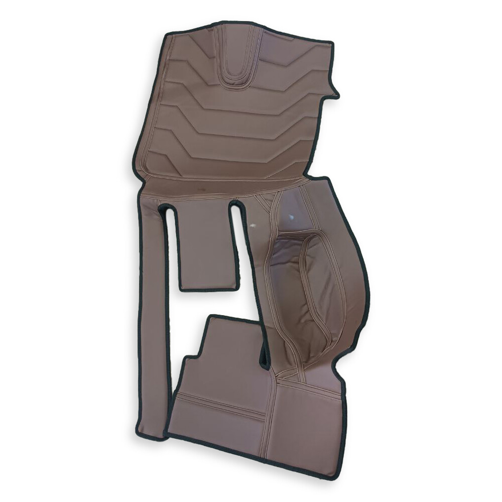 Килимок 3D Екошкіра MAN TGX з 2021. АКПП, коричневий Килимок 3D Екошкіра MAN TGX з 2021. АКПП, коричневий