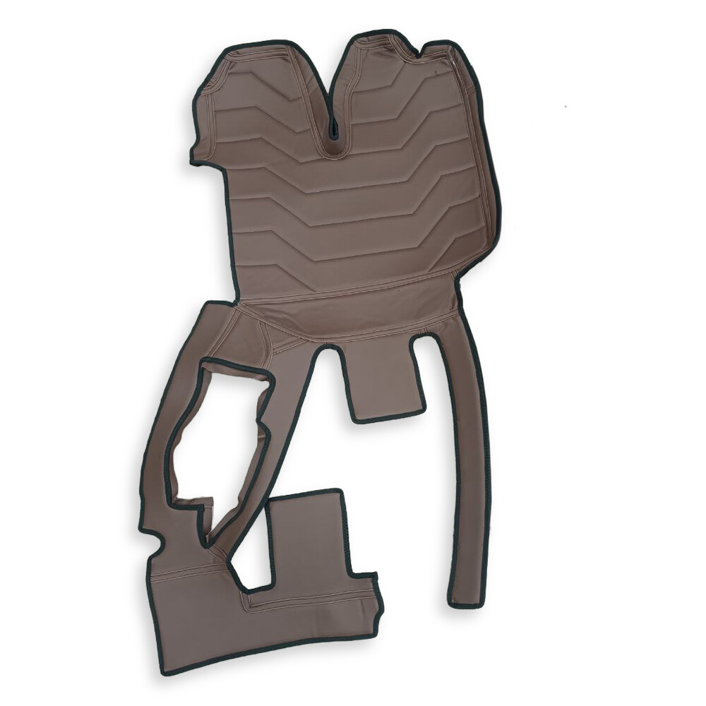 Килимок 3D Екошкіра MAN TGX з 2021. АКПП, коричневий Килимок 3D Екошкіра MAN TGX з 2021. АКПП, коричневий