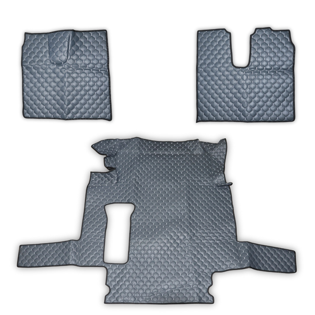 Килимок Екошкіра MAN TGX 2008-2017; 1ящ. Сірий, АСП