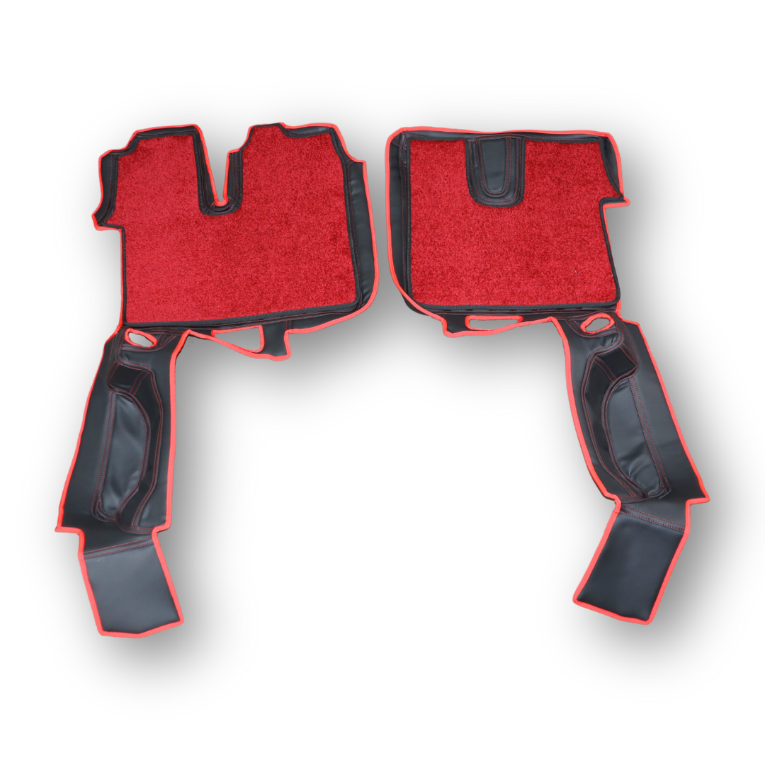 Коврик 3D Экокожа MAN TGX 2008-2017; 2 ящ., АКПП,МКПП. черный,(доп. коврики ковролин водит.,пасс.)