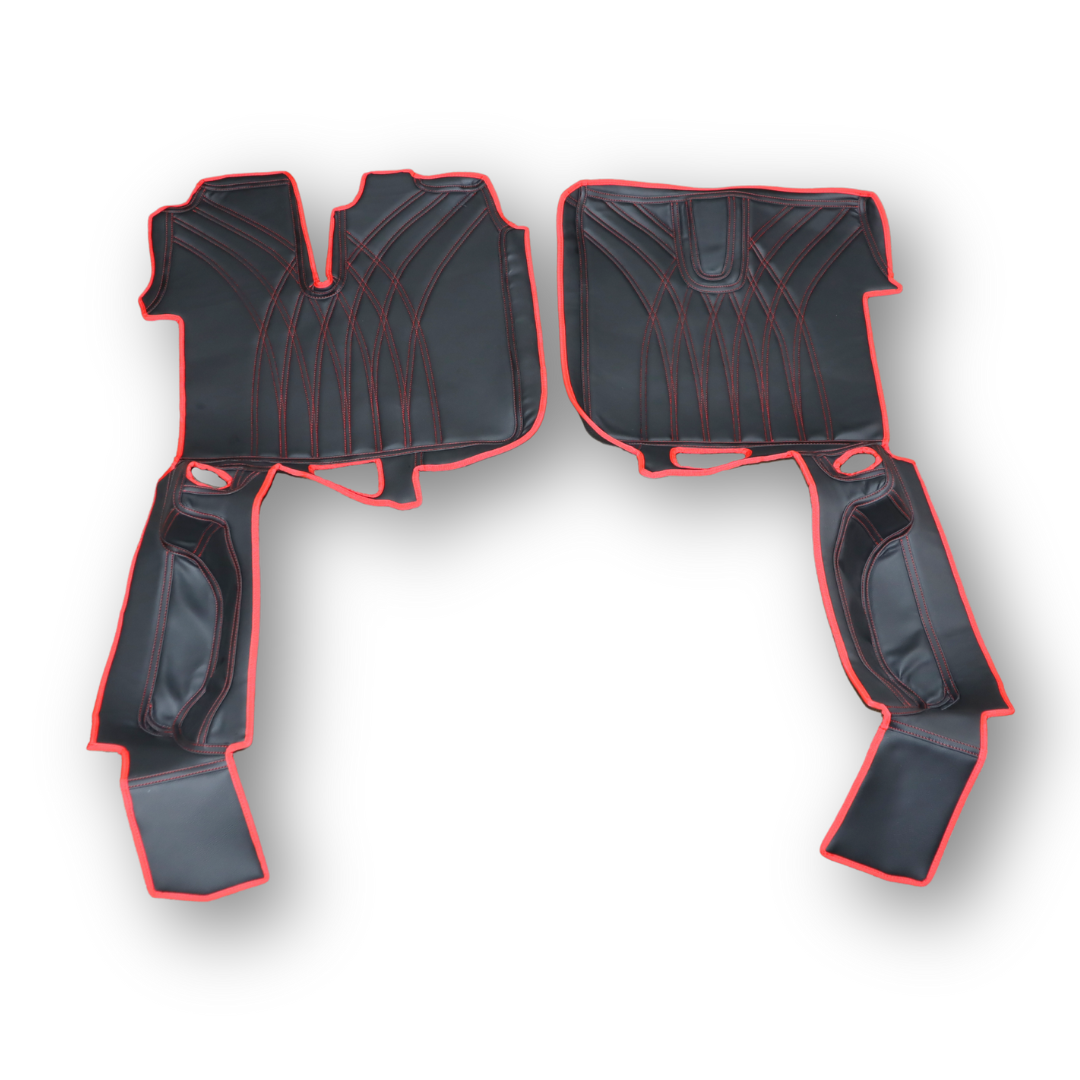 Коврик 3D Экокожа MAN TGX 2008-2017; 2 ящ., АКПП,МКПП. черный,(доп. коврики ковролин водит.,пасс.)
