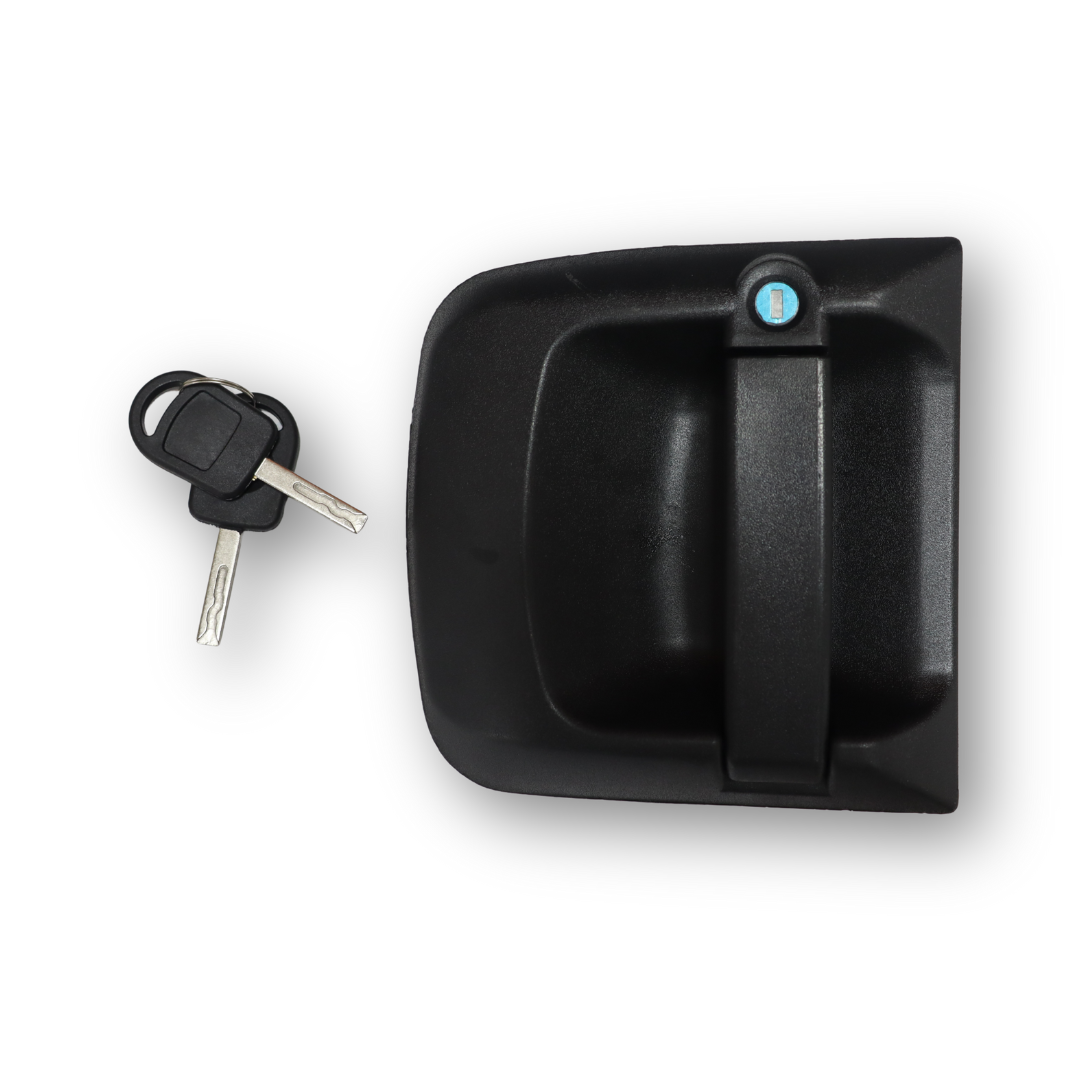 Ручка дверей MAN TGA MLSX /ліва/(два ключі + сердечник)