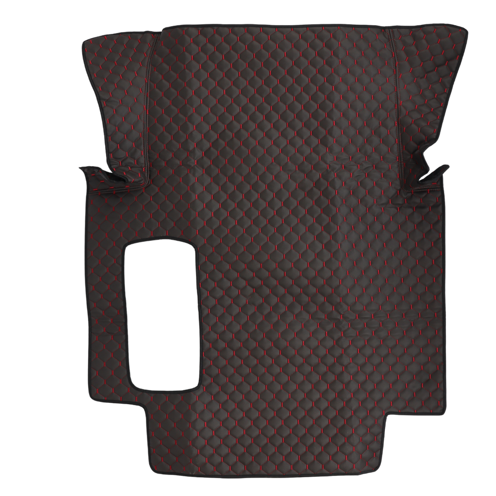 Коврик Экокожа MAN TGA XXL 2000-2011; АКПП, МКПП, черный, АСП