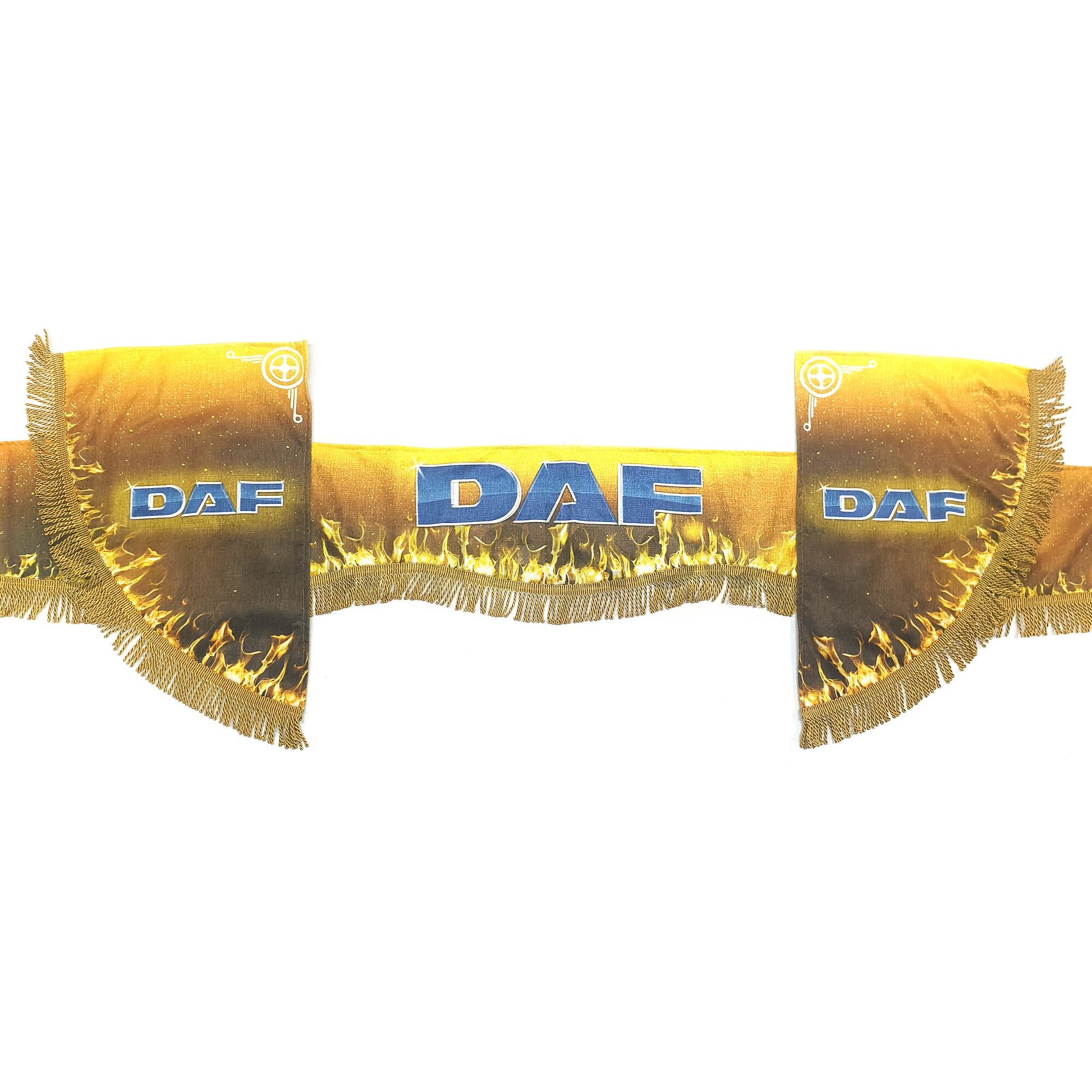 Шторка комп. DAF золотой