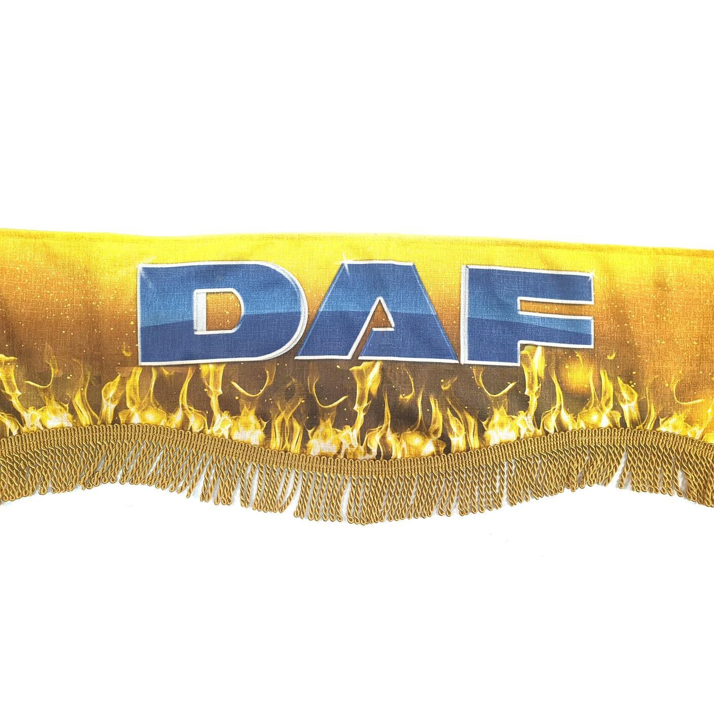 Шторка комп. DAF золотой