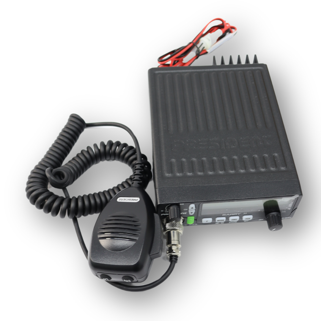 Радиостанция BARRY II 12/24V AM/FM, 5/0, ASC, 12/24V, Roger Beep, UP/DOWN, USB, VOX