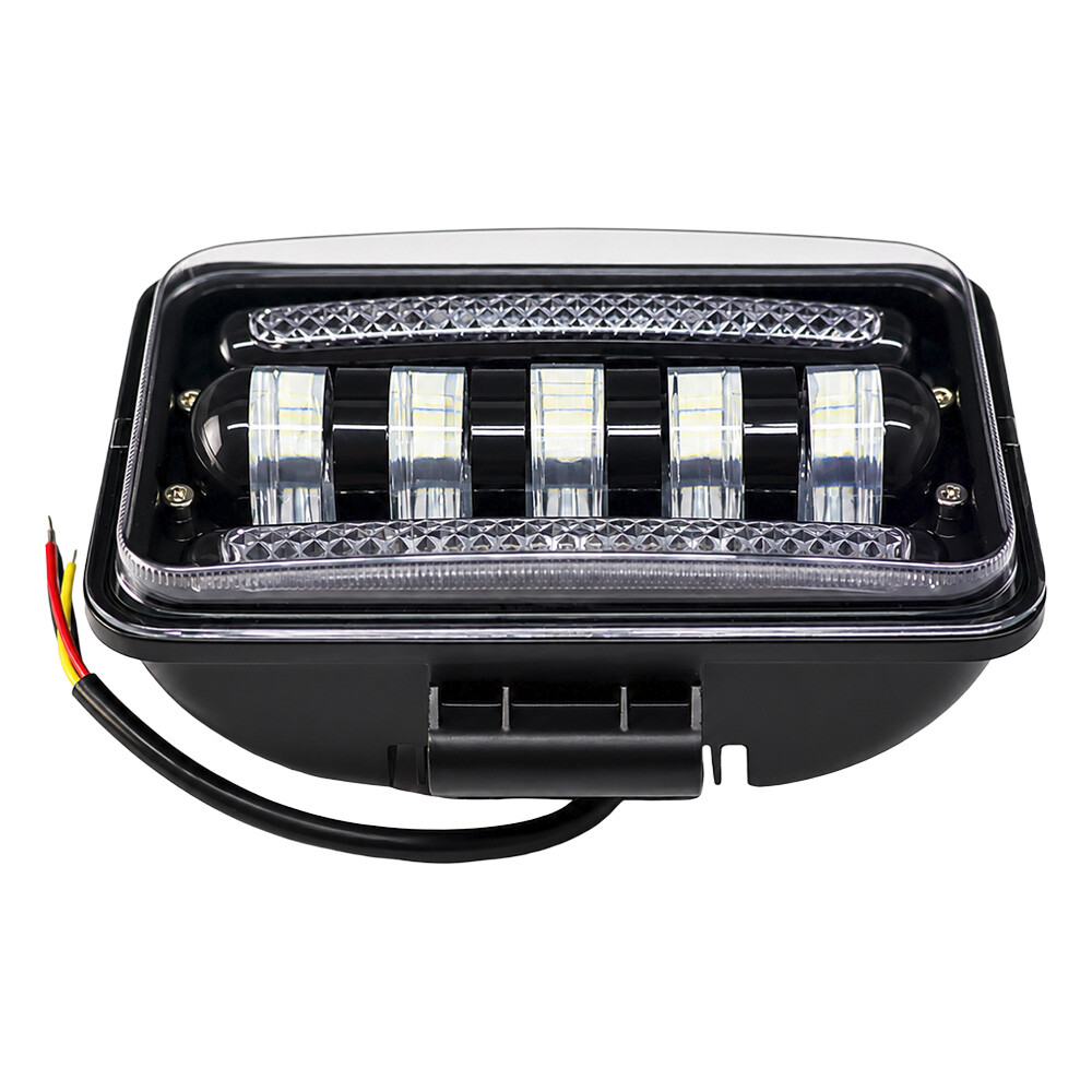 Фара універсальна діодна LED 24V (5 діодів+габарит 50W-165*110*55)