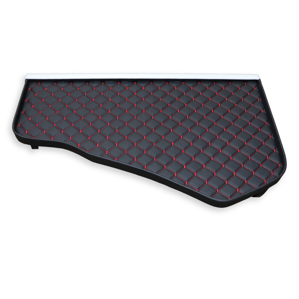 Полиця кабіни SCANIA R, S з 2017; пасажирська чорна \ST- Екошкіра стежка\ Полиця кабіни SCANIA R, S з 2017; пасажирська чорна \ST- Екошкіра стежка\