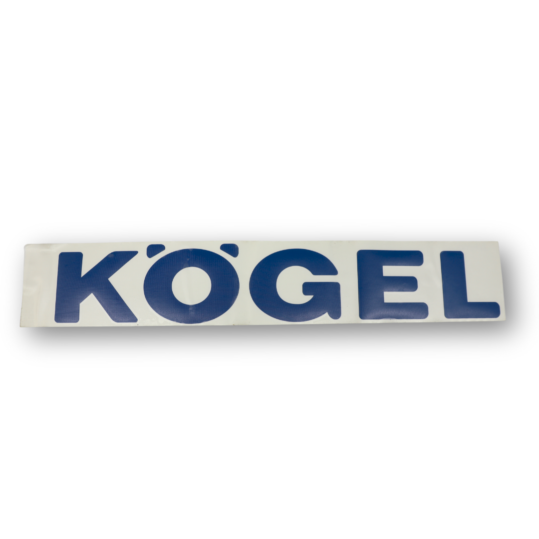 Наклейка KOGEL 700*100 мм синяя