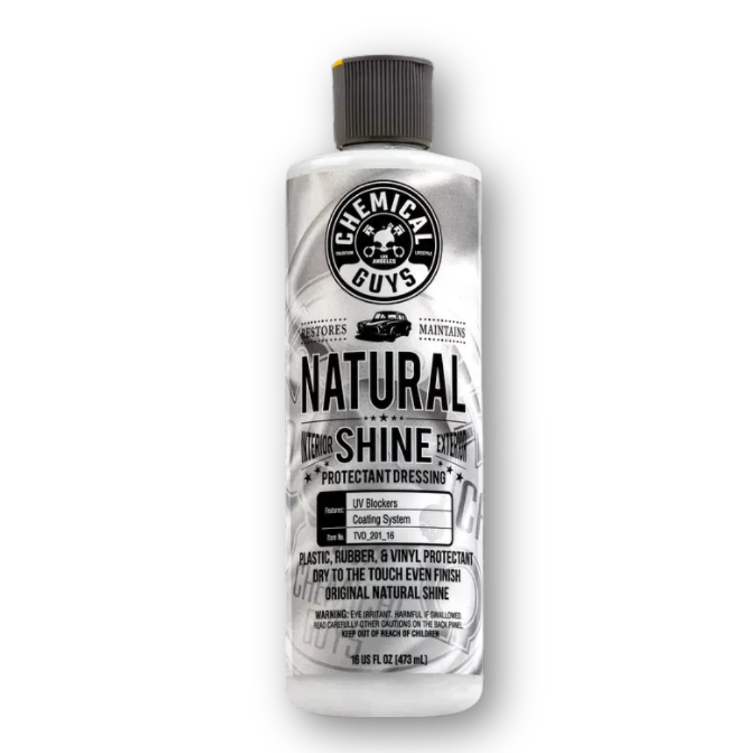 Полироль пропитки для резины, винила и пластика Chemical Guys Natural Shine 473 мл