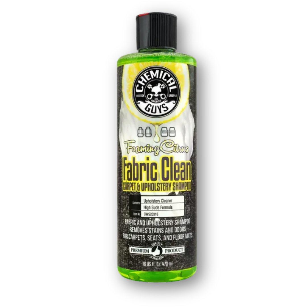 Очиститель для обивки и ковров с ароматом цитруса Chemical Guys Foaming Citrus Fabric Clean 473 мл