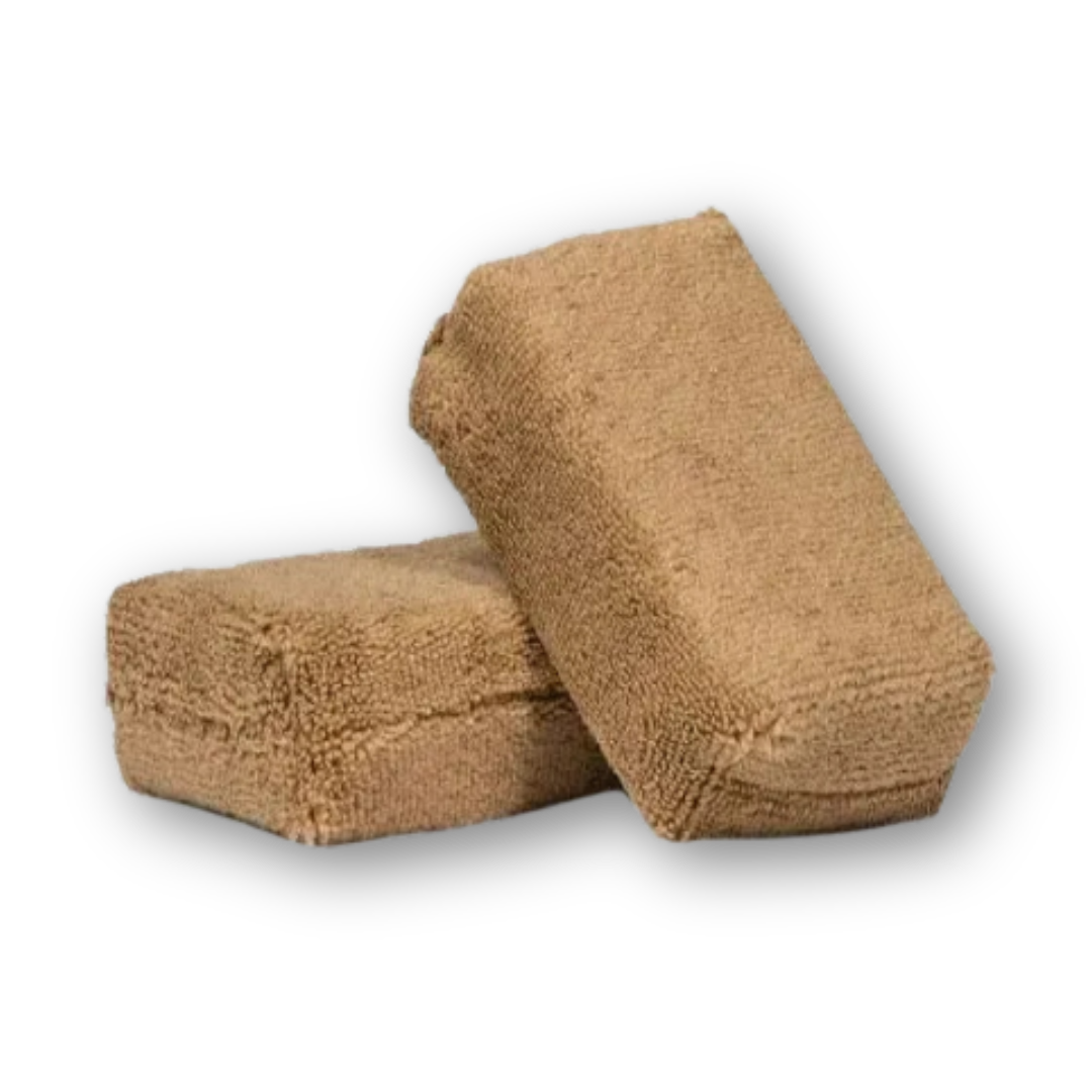 Аппликатор микрофибровый WORKHORSE Tan Premium Grade Chemical Guys 12x9x4см 2шт