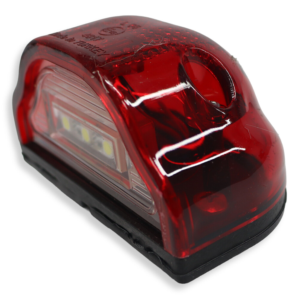 Підсвічування номера "хвиля" червоне LED \CARMOS\ Підсвічування номера "хвиля" червоне LED \CARMOS\