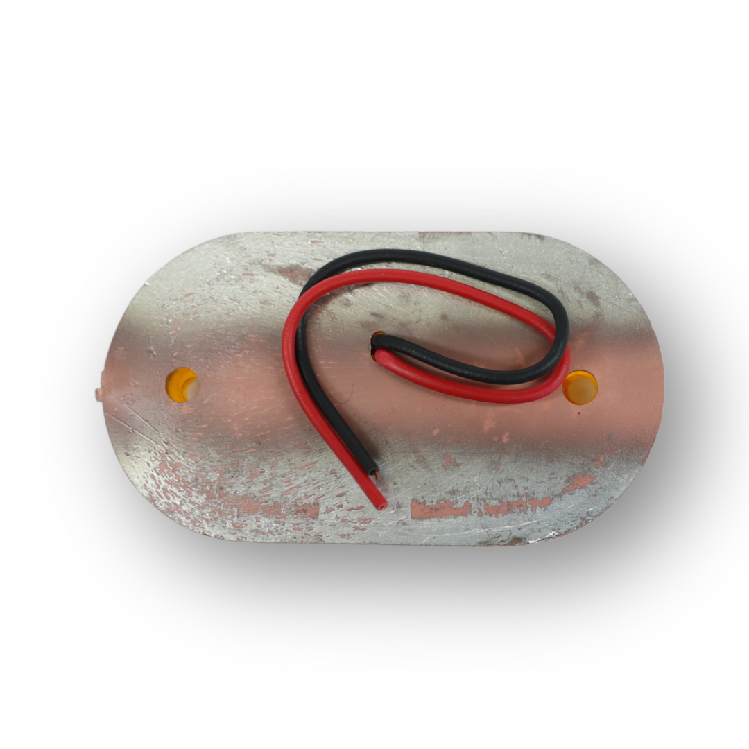 Ліхтар декор LED жовтий