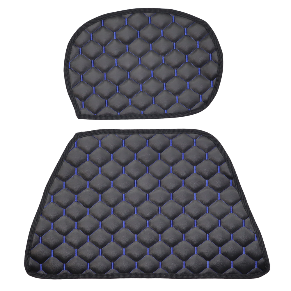 Килимок Екошкіра DAF XF105 2005-2013; АКПП, чорний,вишивка, АСП Килимок Екошкіра DAF XF105 2005-2013; АКПП, чорний,вишивка, АСП