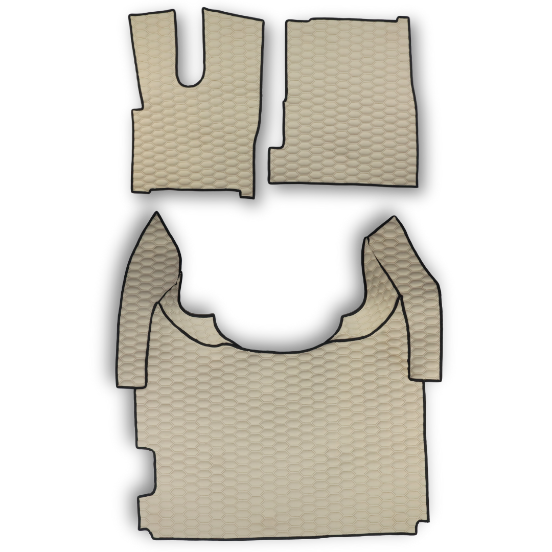 Килимок Екошкіра DAF XF106 c 2013; АКПП, бежевий,