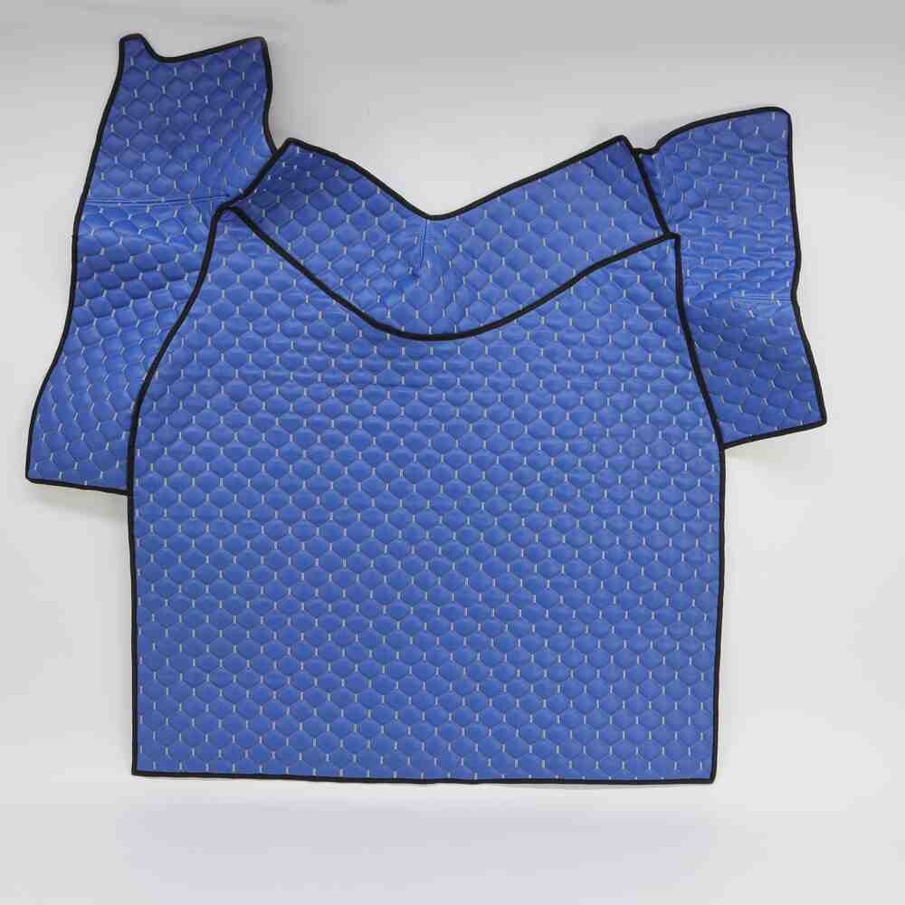 Килимок Екошкіра VOLVO FH 2003-2013; АКПП, синій,