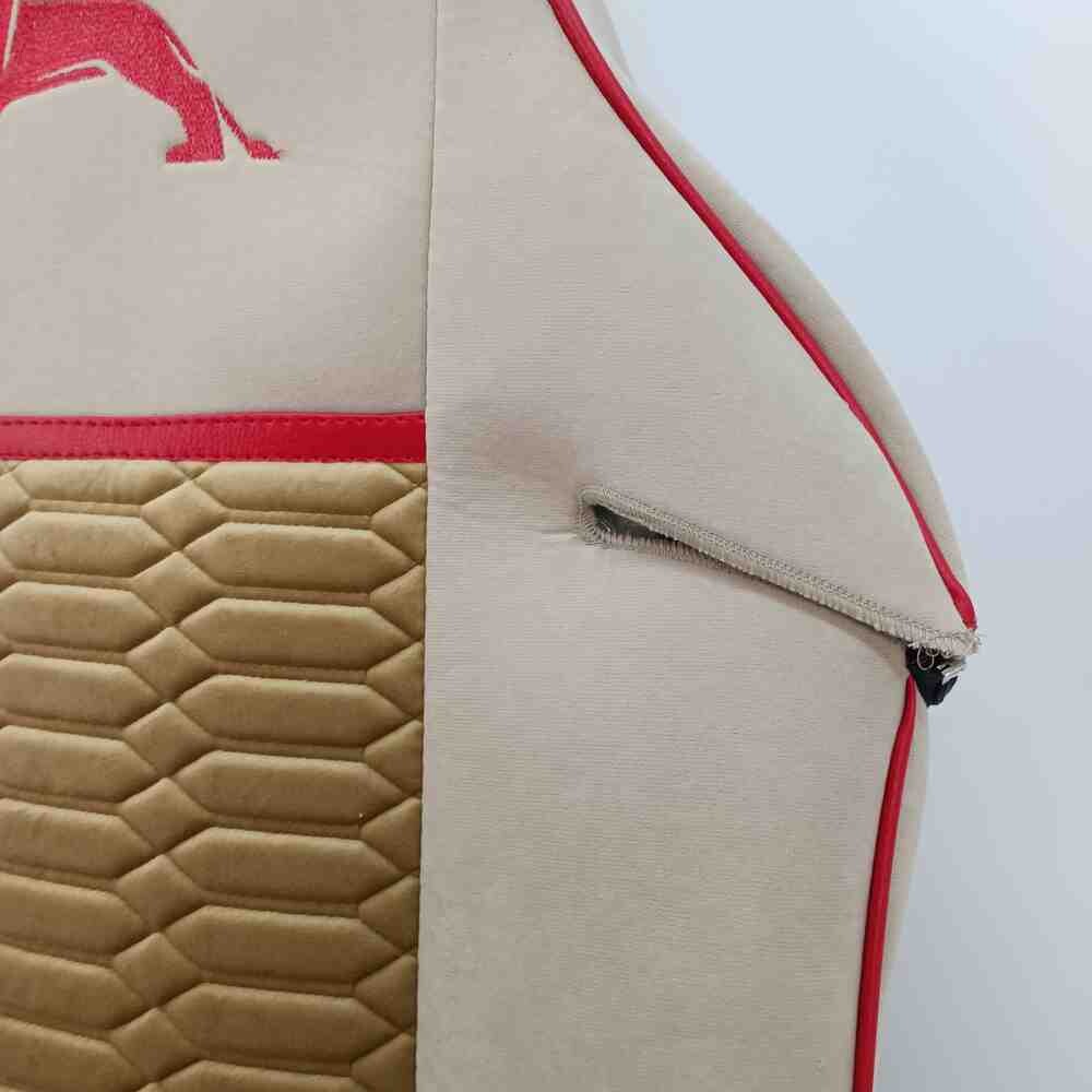 Чохол на сидіння MAN TGX,TGA,TGL,TGM,TGS; (2007-2020) 1 ремінь, водій (Низький) пасажир (Високий) велюр, KADIFE бежевий Чохол на сидіння MAN TGX,TGA,TGL,TGM,TGS; (2007-2020) 1 ремінь, водій (Низький) пасажир (Високий) велюр, KADIFE бежевий