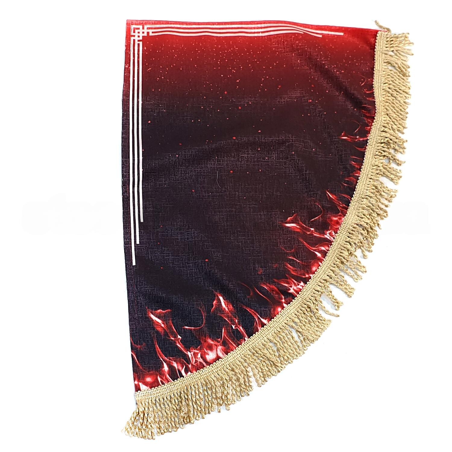 Шторка комп. без напису червона