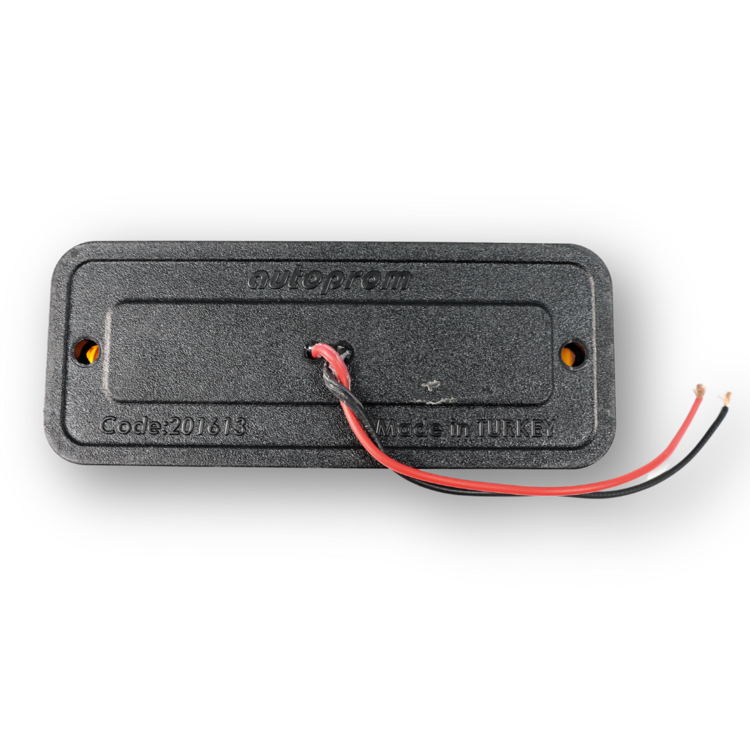 Ліхтар габаритний LED 8 жовтий 2-х рядний 98*39 мм Ліхтар габаритний LED 8 жовтий 2-х рядний 98*39 мм