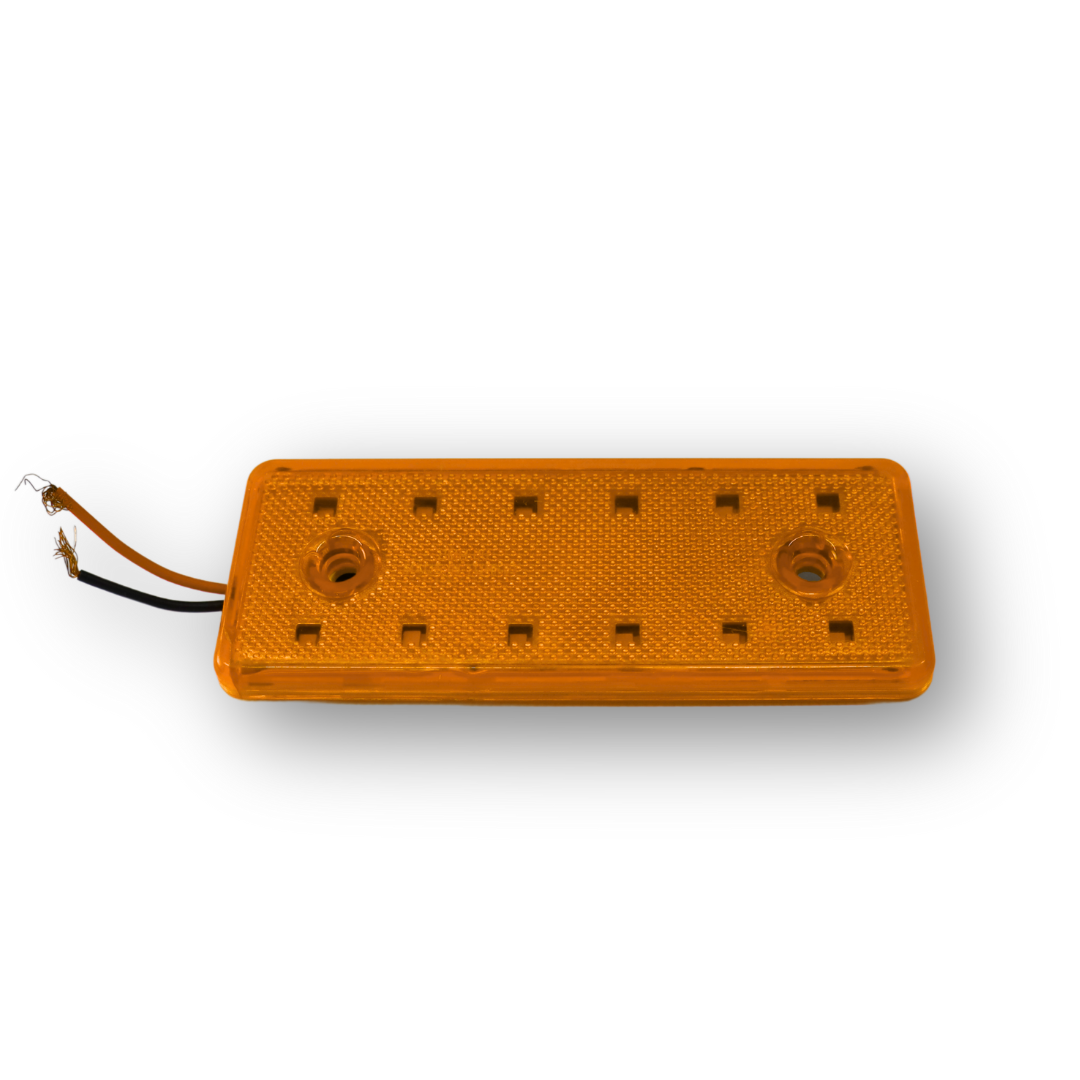 Ліхтар габаритний LED 12 жовтий 112*42мм Ліхтар габаритний LED 12 жовтий 112*42мм