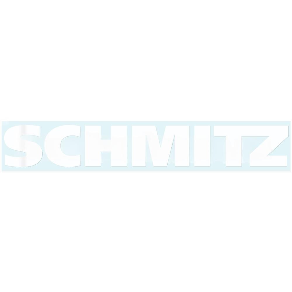 Наклейка SCHMITZ 100*700мм \бел.\(на задний бампер)