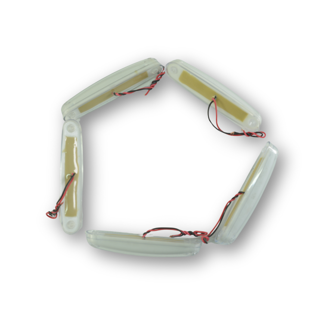 Ліхтар габаритний NEON 10см білий