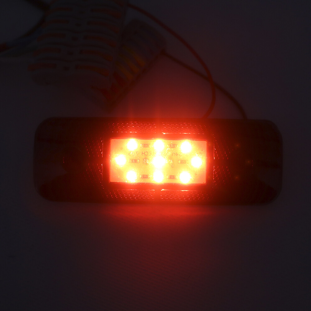 Фонарь габаритный LED 9 красный 12\24V Фонарь габаритный LED 9 красный 12\24V