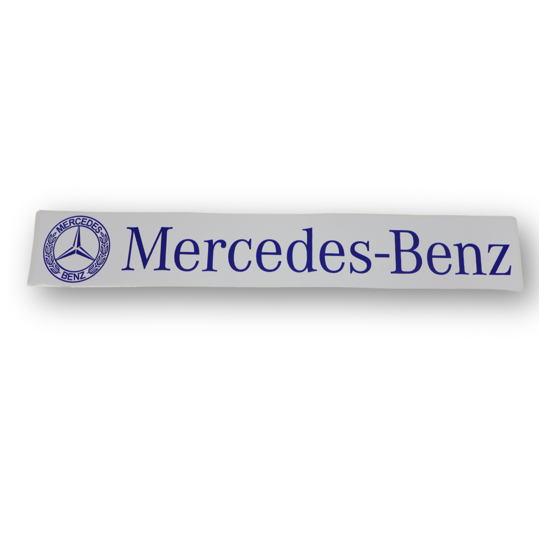 Наклейка MERSEDES синяя 520*80мм