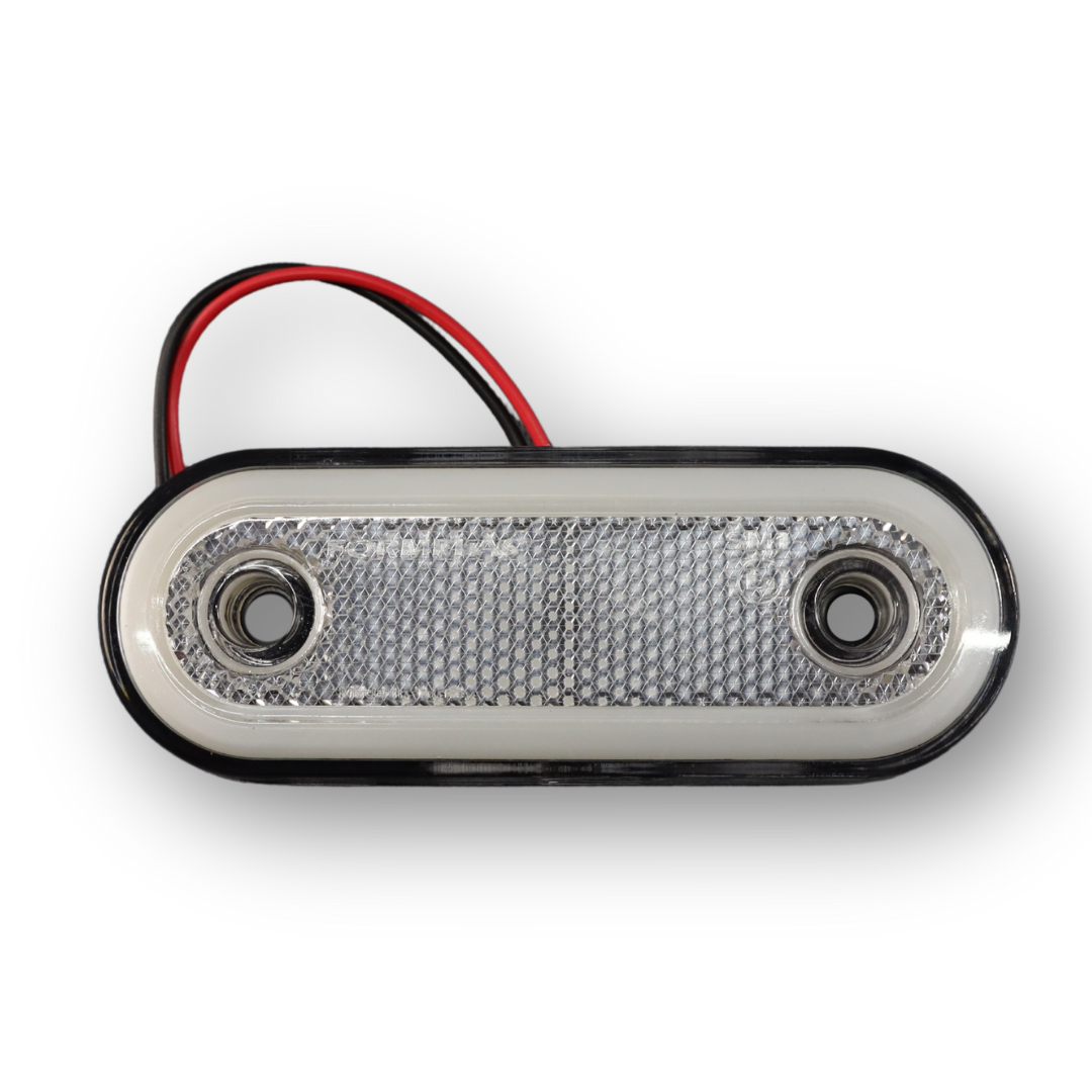 Габаритный фонарик 20 диодный неоновый белый FR0294