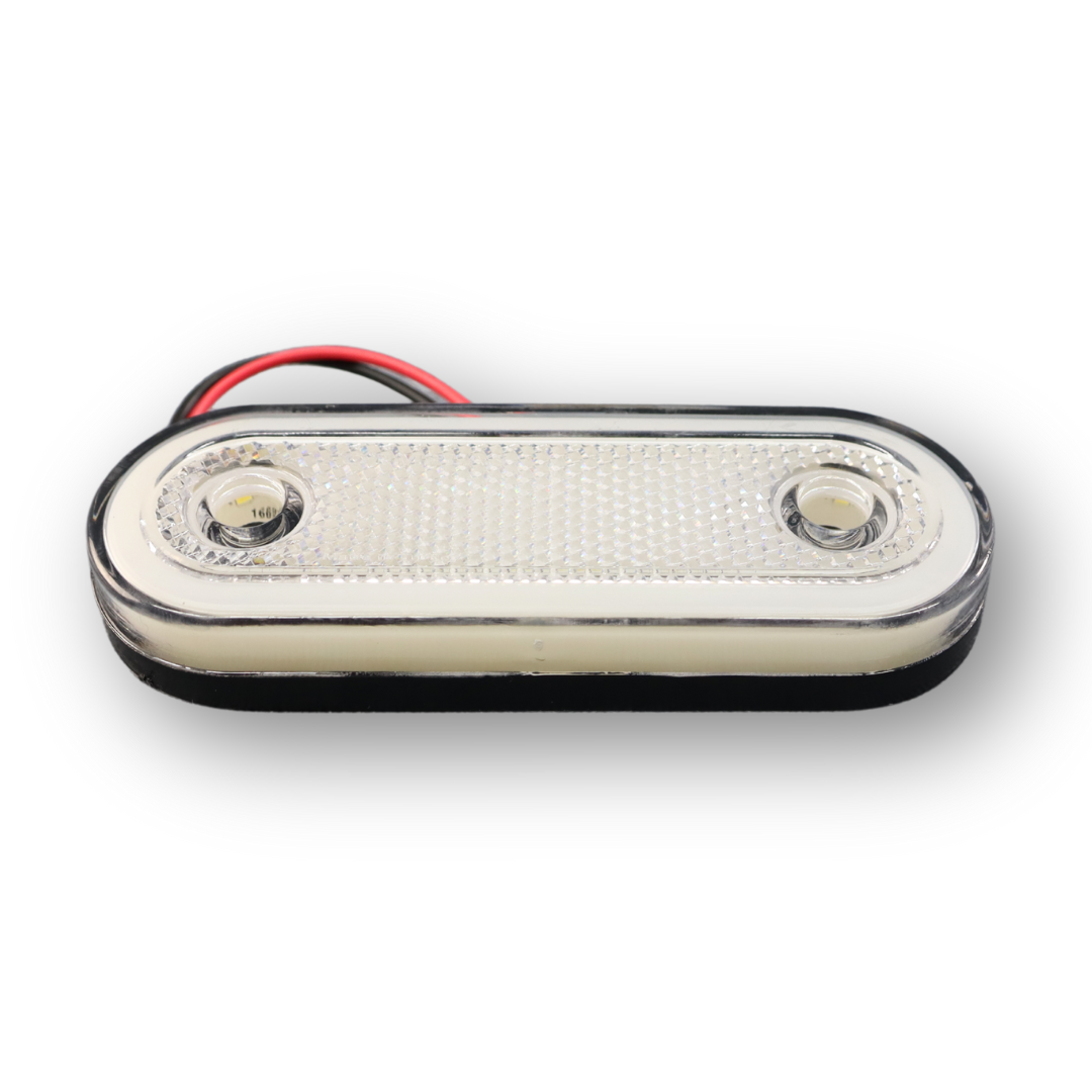 Габаритный фонарик 20 диодный неоновый белый FR0294