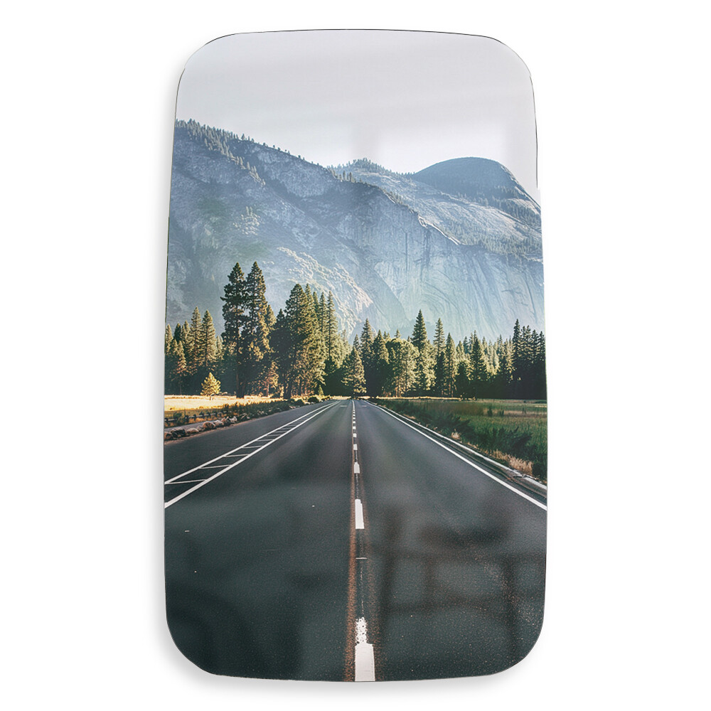 Стекло основного зеркала MAN M90, F90, LE2000 (...-2005) 364x175мм; левое-правое (TANGDE)