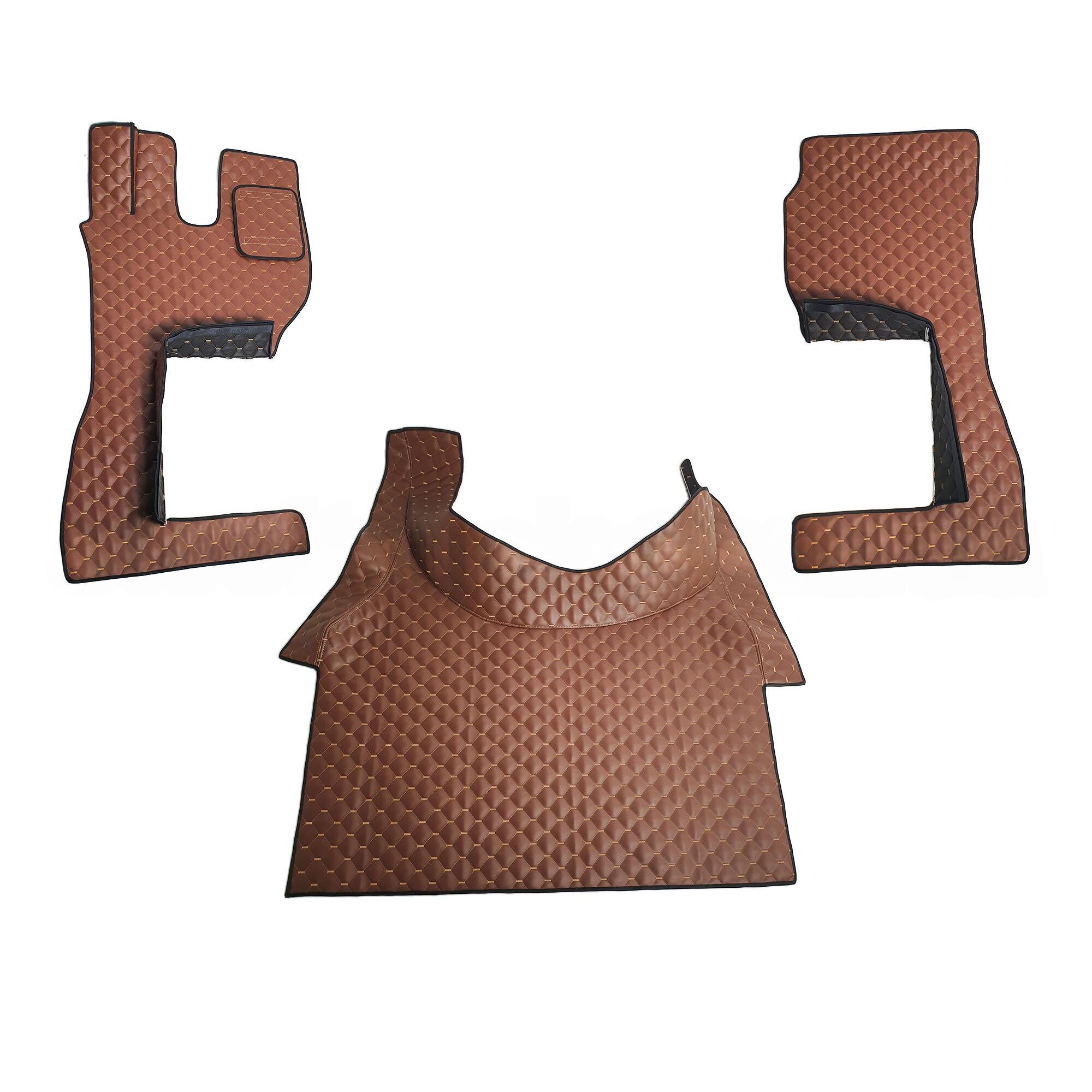 Килимок Екошкіра VOLVO FH EURO 6 з 2014; АКПП, коричневый, АСП Килимок Екошкіра VOLVO FH EURO 6 з 2014; АКПП, коричневый, АСП