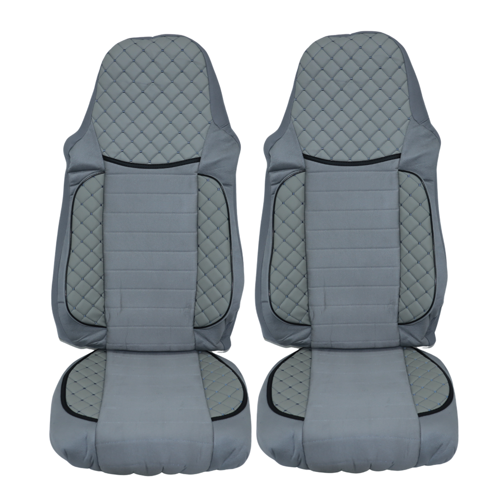 Чохол на сидіння KILIFI DAF XF95 105 CF85 75 65 LF (2002-2012) сірий Чохол на сидіння KILIFI DAF XF95 105 CF85 75 65 LF (2002-2012) сірий