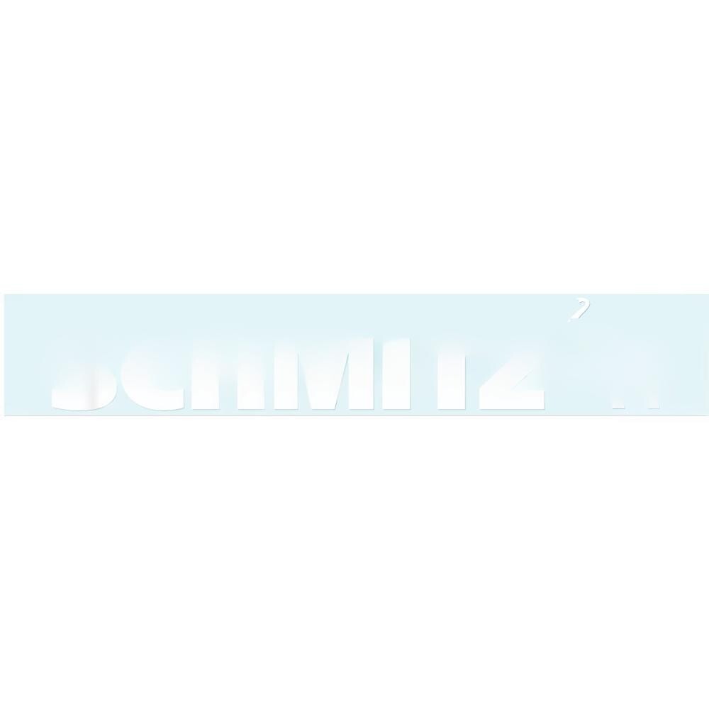 Наклейка Schmitz 60*340мм \белая\