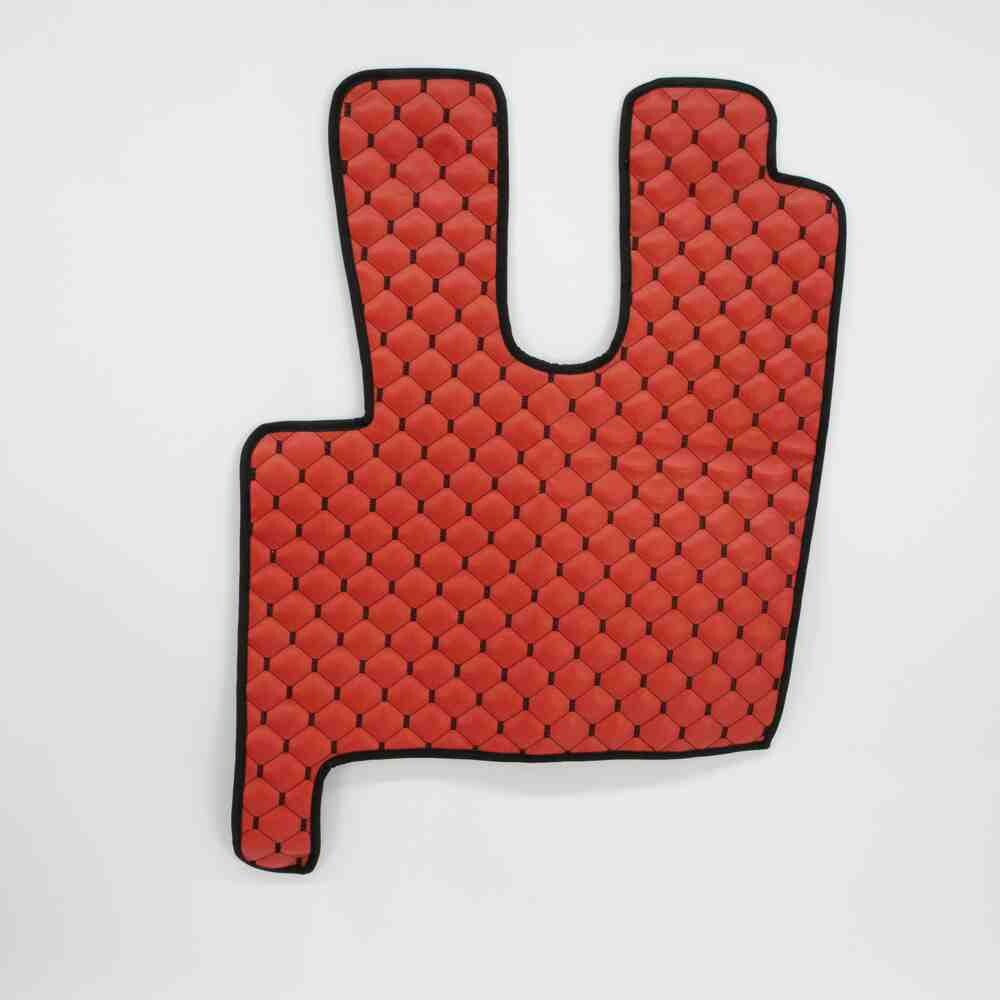 Килимок Екошкіра DAF XF106 c 2013; АКПП, червоний,