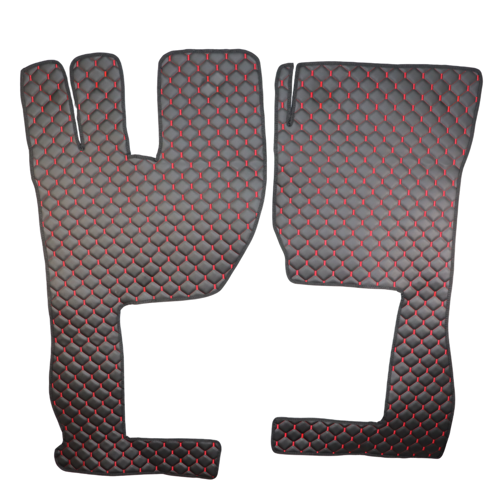 Килимок Екошкіра VOLVO FH 2003-2013; АКПП, чорний, Килимок Екошкіра VOLVO FH 2003-2013; АКПП, чорний,