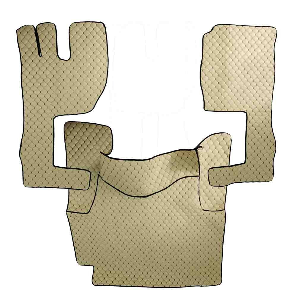 Килимок Екошкіра VOLVO FH 2003-2013; АКПП, бежевий, Килимок Екошкіра VOLVO FH 2003-2013; АКПП, бежевий,