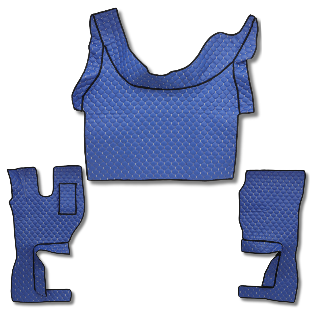 Коврик Экокожа VOLVO FH EURO 6 с 2014; АКПП, синий, АСП