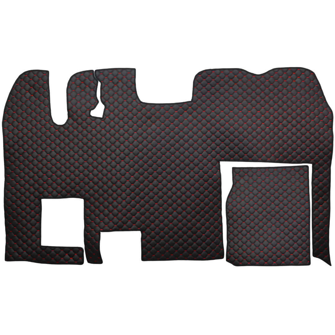 Килимок Екошкіра RENAULT Magnum 1996-2013; трансформер, АКПП,чорний,