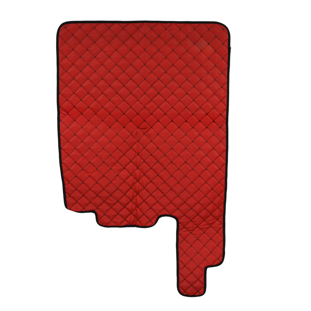 Коврик Экокожа DAF XF95 1997-2005; АКПП, красный, Коврик Экокожа DAF XF95 1997-2005; АКПП, красный,