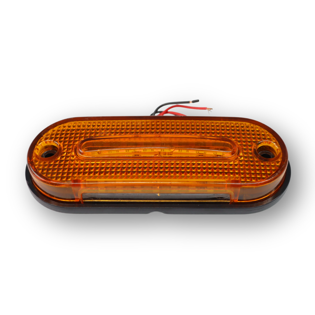 Фонарь габаритный LED желтый 12\24V
