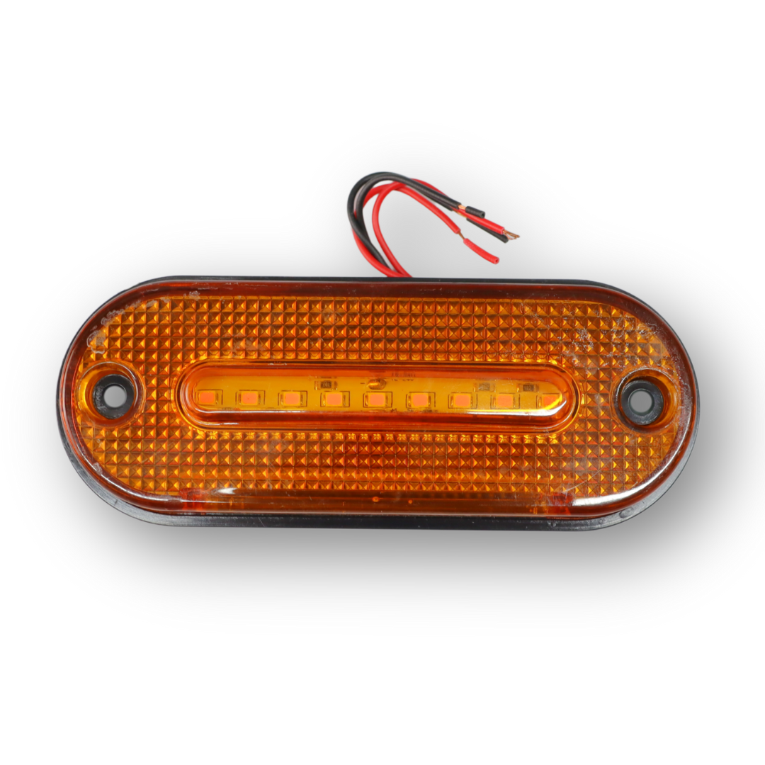 Фонарь габаритный LED желтый 12\24V