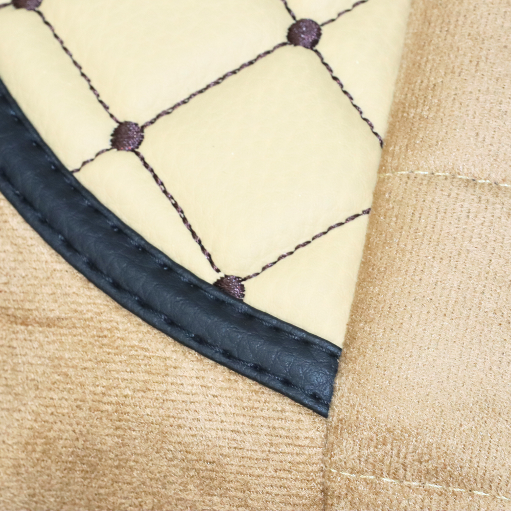 Чохол на сидіння KLF UK SCANIA R,G,P (2004-2017) водій пілот - пас. складне беж. Чохол на сидіння KLF UK SCANIA R,G,P (2004-2017) водій пілот - пас. складне беж.